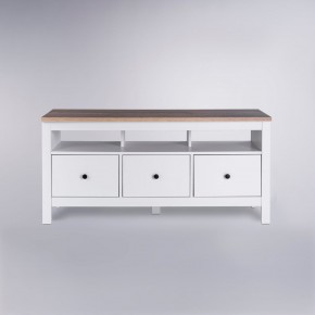 2.08.03.090.14 САГА тумба 3 ящика белая/ясень RU в Троицке - troick.ok-mebel.com | фото 2