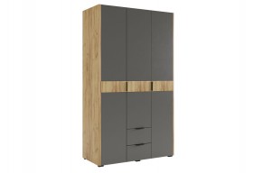 АДАМ К2 Спальный гарнитур (графит) в Троицке - troick.ok-mebel.com | фото 8