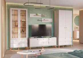 АФИНА Гостиная (модульная) кашемир серый в Троицке - troick.ok-mebel.com | фото