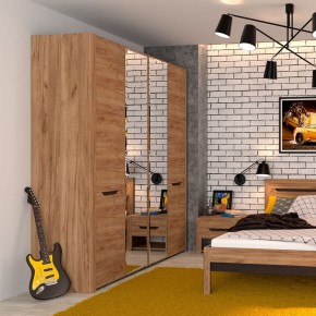 АФИНА А11а Шкаф для одежды (крафт) в Троицке - troick.ok-mebel.com | фото 2