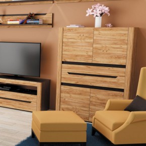 АФИНА А16а Шкаф МЦН (крафт) в Троицке - troick.ok-mebel.com | фото 2