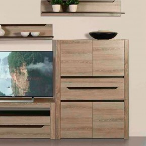 АФИНА А16а Шкаф МЦН Ясень Таормина в Троицке - troick.ok-mebel.com | фото 3