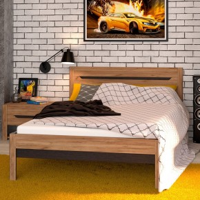 АФИНА А3г Кровать 1800 (крафт) в Троицке - troick.ok-mebel.com | фото 2