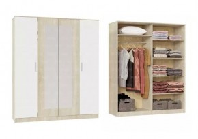 БАРИ Спальня (Дуб Сонома/Белый) модульная в Троицке - troick.ok-mebel.com | фото 6