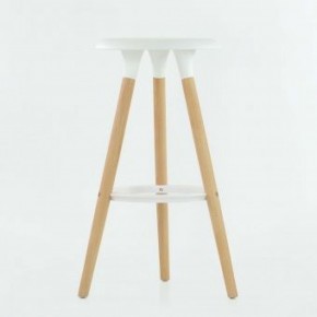 Барный стул Barneo N-19 Modern интерьерный белый в Троицке - troick.ok-mebel.com | фото 4