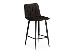 Барный стул Дани коричневый / черный в Троицке - troick.ok-mebel.com | фото