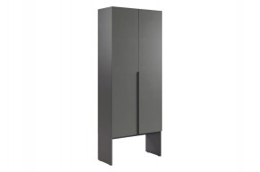 БАСКО Шкаф двухдверный L800 (графит) в Троицке - troick.ok-mebel.com | фото