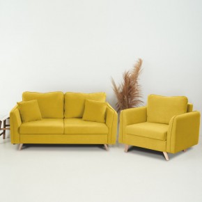 Комплект мягкой мебели 6134+6135 (диван+кресло) в Троицке - troick.ok-mebel.com | фото 11