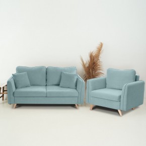Комплект мягкой мебели 6134+6135 (диван+кресло) в Троицке - troick.ok-mebel.com | фото 7