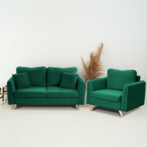 Комплект мягкой мебели 6134+6135 (диван+кресло) в Троицке - troick.ok-mebel.com | фото 8