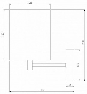 Бра Eurosvet Brume 60174/1 латунь в Троицке - troick.ok-mebel.com | фото 5