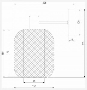 Бра Eurosvet Voile 30192/1 золото в Троицке - troick.ok-mebel.com | фото 4