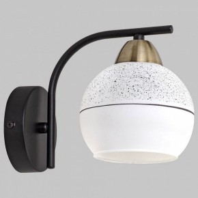 Бра Imex MD.8136 MD.8136-1-W-BK+AB в Троицке - troick.ok-mebel.com | фото