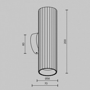 Бра Maytoni Calipso C106WL-02-GU10-B в Троицке - troick.ok-mebel.com | фото 6