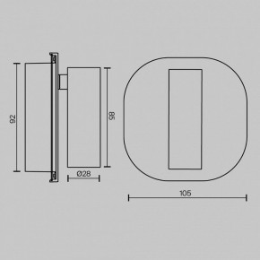 Бра Maytoni Ego C175WL-9W-2.7-4K-W в Троицке - troick.ok-mebel.com | фото 5