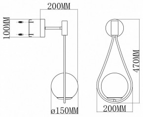 Бра Moderli Barocco V11574-1W в Троицке - troick.ok-mebel.com | фото 8