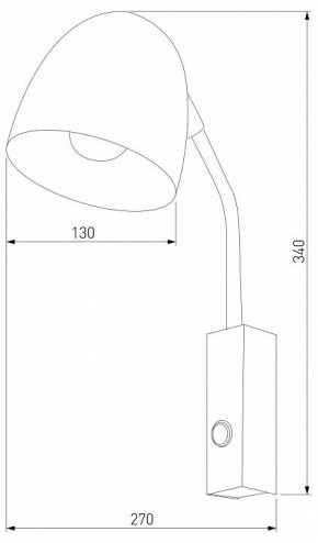 Бра TK Lighting Soho 4167 Soho Black в Троицке - troick.ok-mebel.com | фото 2