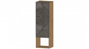 ДАЛЛАС Шкаф с полкой (цемент темный) в Троицке - troick.ok-mebel.com | фото