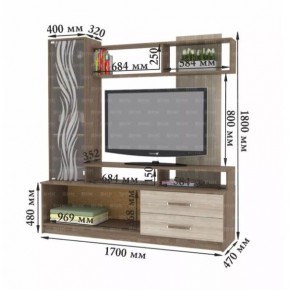 ДАРЬЯ Гостиная (Крафт серый/Крафт белый) в Троицке - troick.ok-mebel.com | фото 8