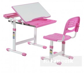 Комплект парта + стул трансформеры Cantare Pink в Троицке - troick.ok-mebel.com | фото 1