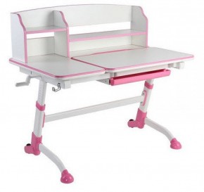 Парта-трансофрмер Amare II Pink с надстройкой в Троицке - troick.ok-mebel.com | фото 3