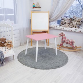 Детский стол Rolti Baby (розовый/белый, массив березы/мдф) в Троицке - troick.ok-mebel.com | фото 1