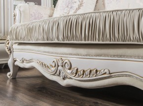 Диван Алсу с раскладным механизмом (белый глянец) в Троицке - troick.ok-mebel.com | фото 6
