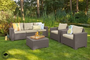 Диван Калифорния 3-х местный (California 2 Sofa), капучино в Троицке - troick.ok-mebel.com | фото 3