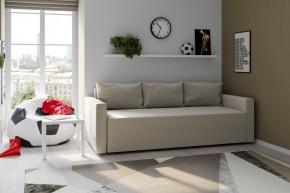 Диван-кровать Вало светло-серый, ткань рогожка в Троицке - troick.ok-mebel.com | фото 2