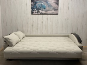 Диван Престиж-16 (НПБ+МДФ) велюр Luma 01 в Троицке - troick.ok-mebel.com | фото 3
