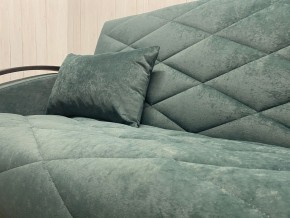 Диван Престиж-16 (НПБ+МДФ) велюр Sensey bottle green в Троицке - troick.ok-mebel.com | фото 6