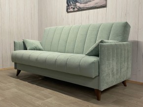 Диван Престиж-3 (НПБ) велюр Sensey mist green в Троицке - troick.ok-mebel.com | фото 2