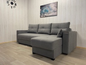 Диван угловой Комфорт-3 (НПБ+МДФ) велюр Galaxy Lite 26 в Троицке - troick.ok-mebel.com | фото 2