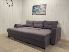 Диван угловой Комфорт-3 (НПБ+МДФ) велюр Monaco 8 в Троицке - troick.ok-mebel.com | фото 2