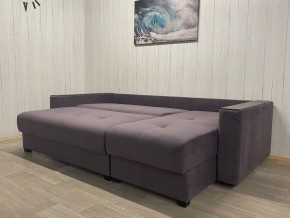 Диван угловой Комфорт-3 (НПБ+МДФ) велюр Monaco 8 в Троицке - troick.ok-mebel.com | фото 3
