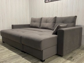 Диван угловой Комфорт-3 (НПБ) велюр Modus 22 в Троицке - troick.ok-mebel.com | фото 3