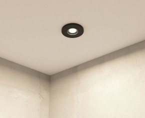 DK2036-BK Встраиваемый светильник влагозащ., IP 44, до 15 Вт, GU10, LED, черный, алюминий в Троицке - troick.ok-mebel.com | фото 7