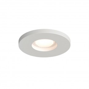 DK2036-WH Встраиваемый светильник влагозащ., IP 44, до 15 Вт, GU10, LED, белый, алюминий в Троицке - troick.ok-mebel.com | фото 3
