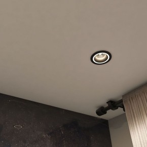 DK2060-BK Встраиваемый светильник IP 20, до 15 Вт, GU10, LED, черный, алюминий в Троицке - troick.ok-mebel.com | фото 4