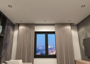 DK2061-BK Встраиваемый светильник IP 20, до 15 Вт, GU10, LED, черный, алюминий в Троицке - troick.ok-mebel.com | фото 3
