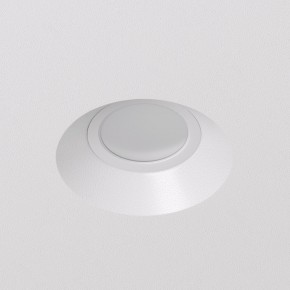 DK2081-WH Встраиваемый точечный светильник для натяжных ПВХ потолков INVIZ, IP 20, до 9 Вт, GU10, LED, белый, ABS-пластик в Троицке - troick.ok-mebel.com | фото 2