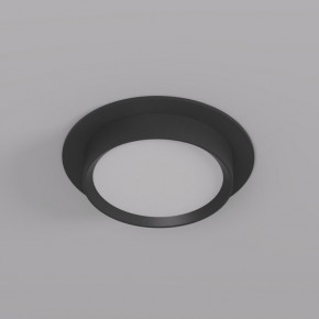 DK2090-BK Встраиваемый светильник FLAT, IP 20, до 15 Вт, GX53, LED, черный, алюминий в Троицке - troick.ok-mebel.com | фото 2