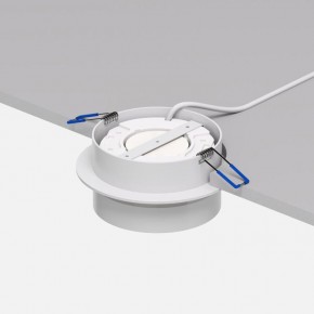 DK2100-WH Встраиваемый светильник NIKO, IP 20, до 15 Вт, GX53, LED, белый, акрил, алюминий в Троицке - troick.ok-mebel.com | фото 4