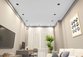 DK2120-BK Встраиваемый светильник, IP 20, 50 Вт, GU10, черный, алюминий в Троицке - troick.ok-mebel.com | фото 6