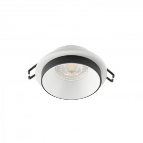 DK2401-BK Встраиваемый светильник, IP 20, 50 Вт, GU10, черный, алюминий в Троицке - troick.ok-mebel.com | фото