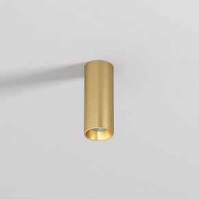 DK2615-SB Накладной светильник SHINE TUBE со светодиодом, D45*H115, IP20, 3000К, 7W, RA?90, сатинированная латунь, алюминий в Троицке - troick.ok-mebel.com | фото 2