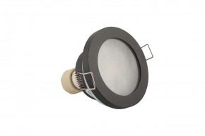 DK3012-BK Встраиваемый светильник влагозащ., IP 44, 50 Вт, GU10, черный, алюминий в Троицке - troick.ok-mebel.com | фото 4