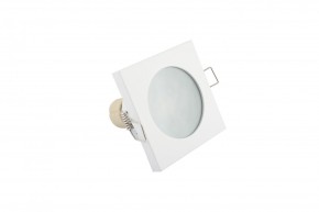 DK3014-WH Встраиваемый светильник влагозащ., IP 44, 50 Вт, GU10, белый, алюминий в Троицке - troick.ok-mebel.com | фото 4
