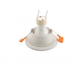 DK3016-WH Встраиваемый светильник влагозащ., IP 65, 50 Вт, GU10, белый, алюминий в Троицке - troick.ok-mebel.com | фото 6