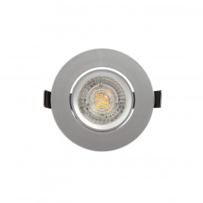 DK3020-CM Встраиваемый светильник, IP 20, 10 Вт, GU5.3, LED, серый, пластик в Троицке - troick.ok-mebel.com | фото
